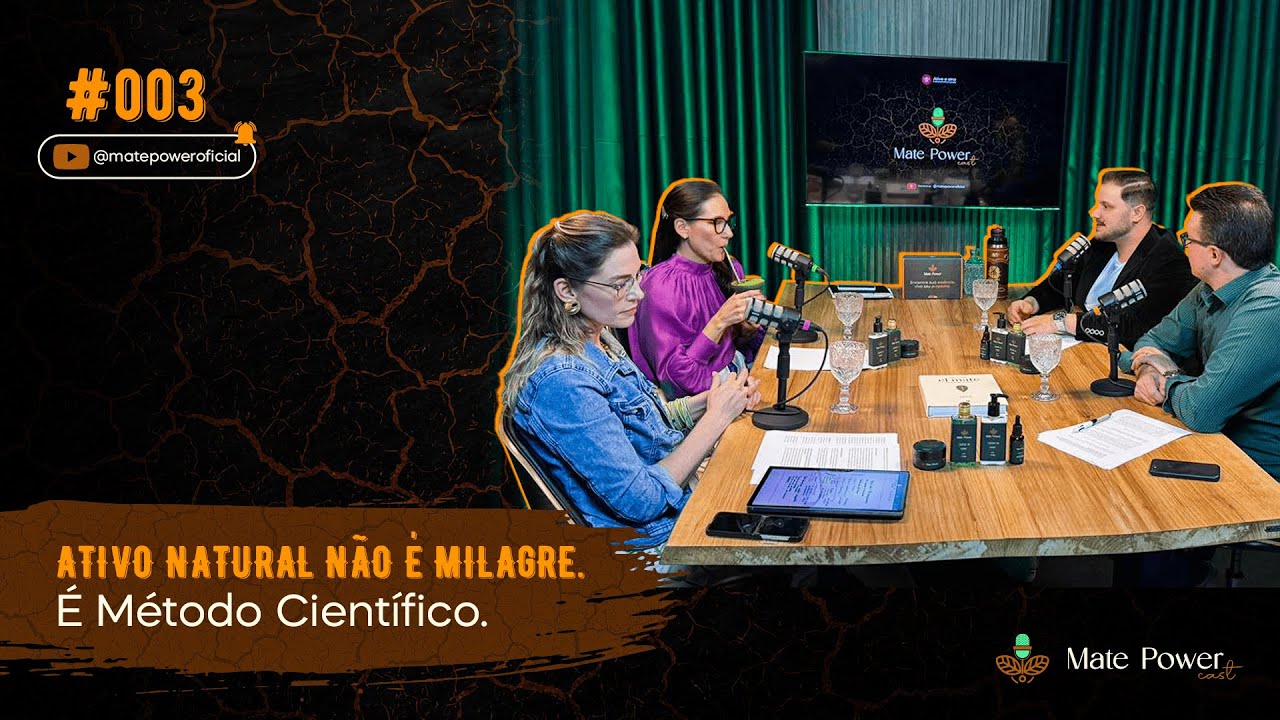 🎙️ Mate Power Cast — Episódio 003 Ativo na natural não é milagre. É método científico.