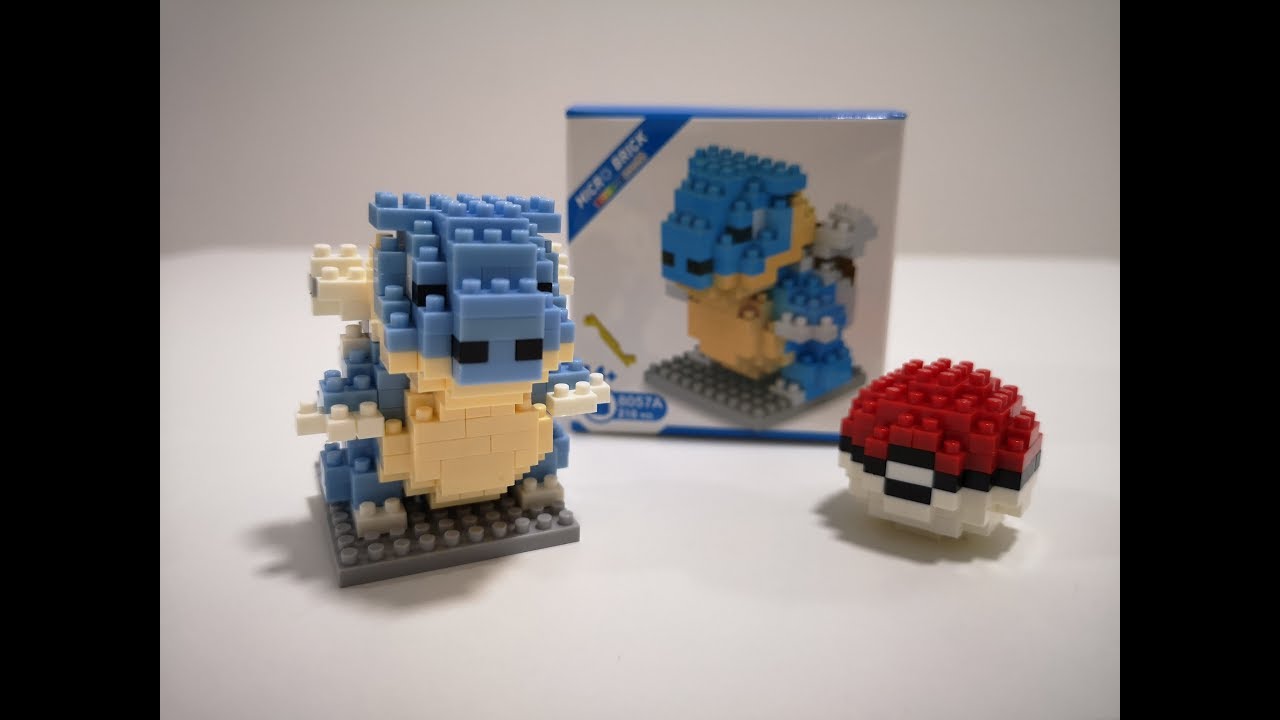 Pokemon Nanoblock - Blastoise Speed Build