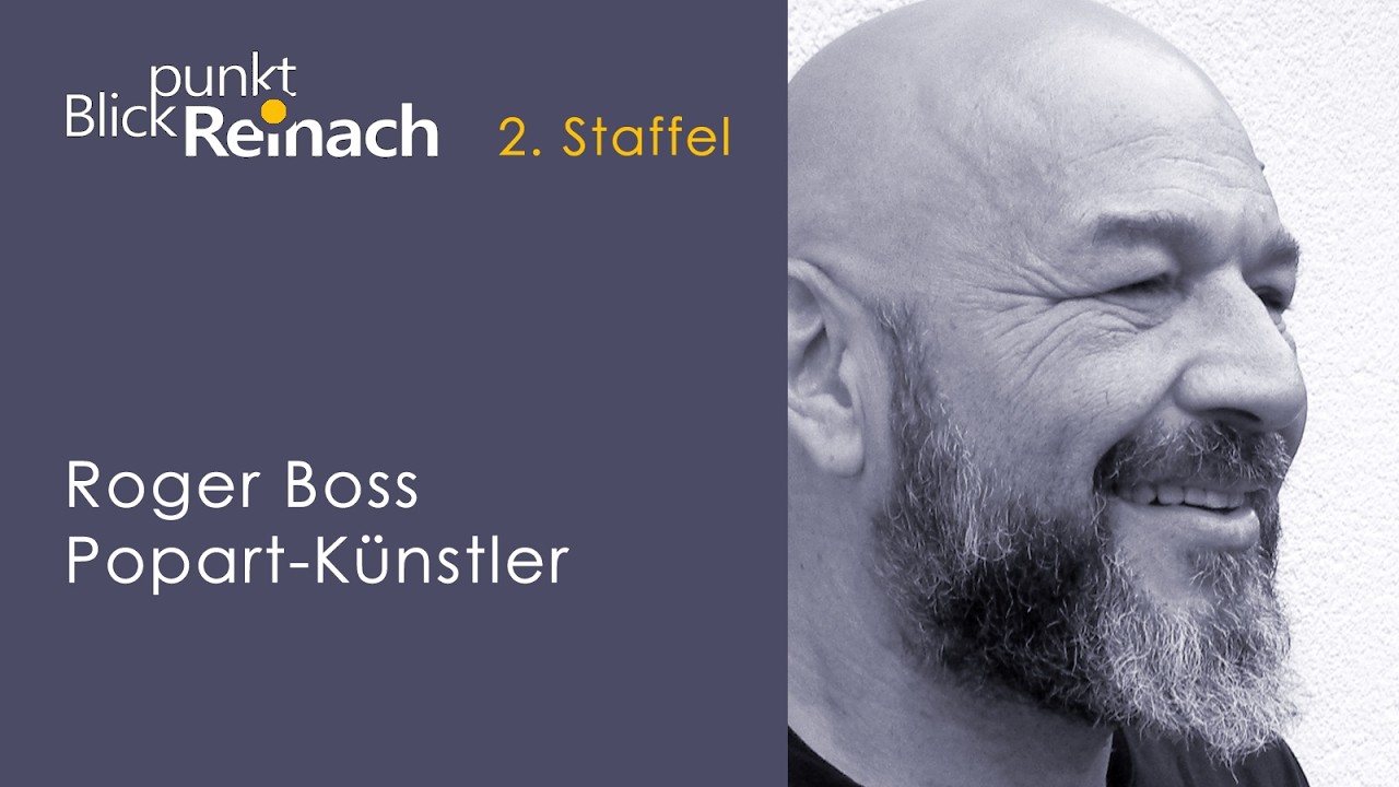 Blickpunkt Reinach zu Gast bei Roger Boss, Pop Art - Künstler