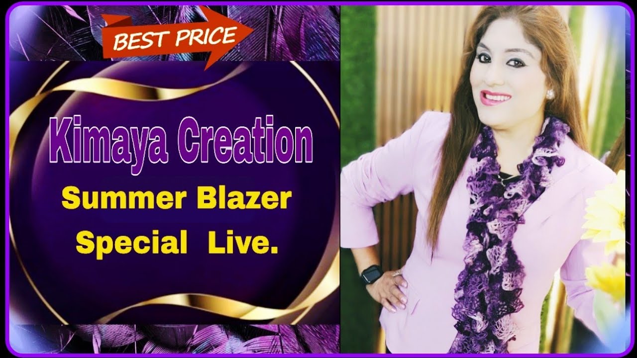 Super Premium summer Blazer special live. Dm@9953175823