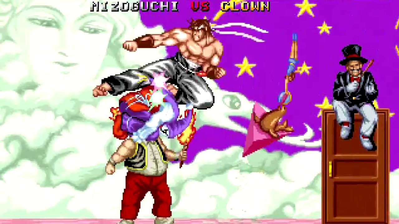 Fighter's History (Arcade) Playthrough as Mizoguchi