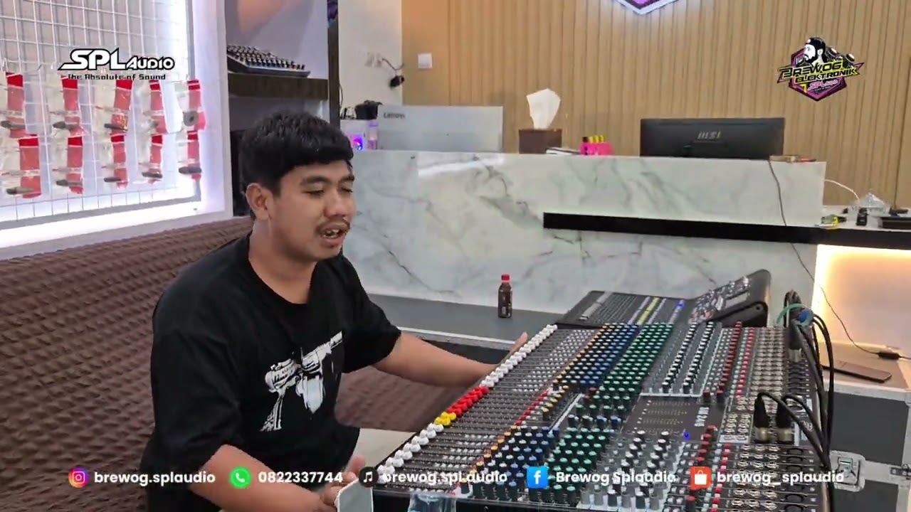 REVIEW MIXER SPL SM 24/16‼️CEK SOUND PAKAI MULTITRACK‼️SUDAH READY DI BREWOG SPL AUDIO‼️