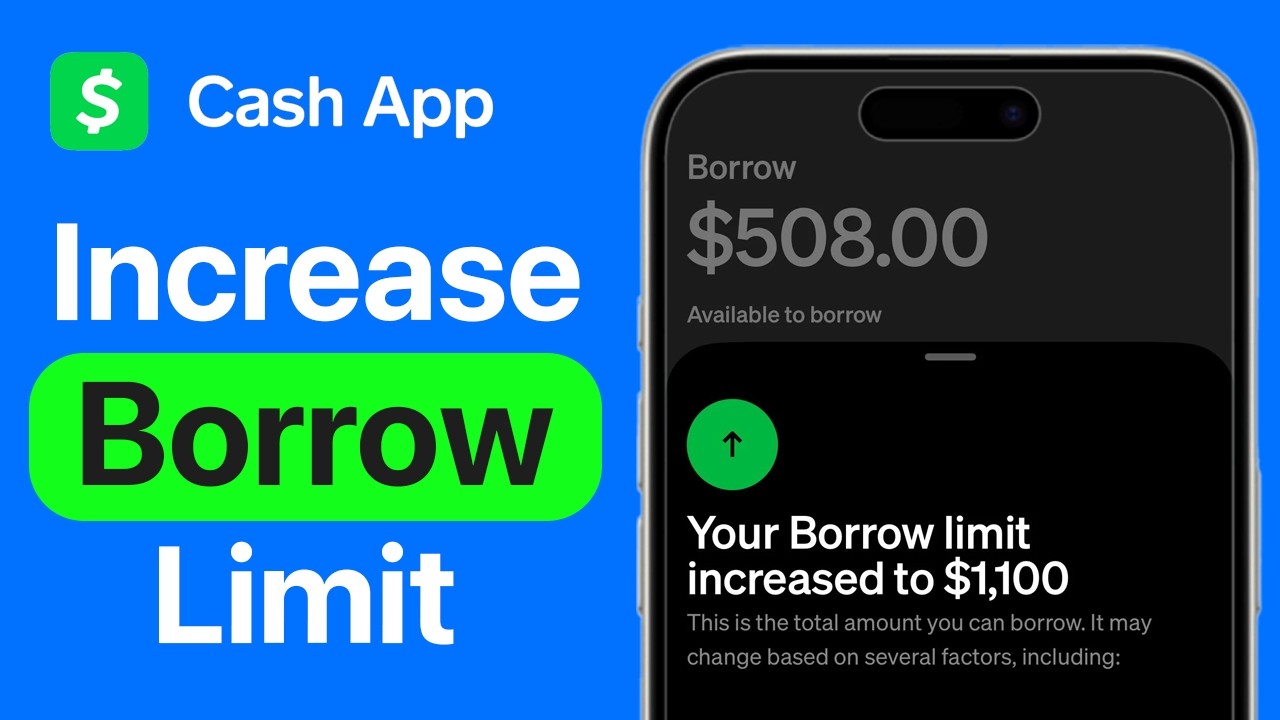 How to Increase Cash App Loan Limits (Increase Borrow On Cash App)
