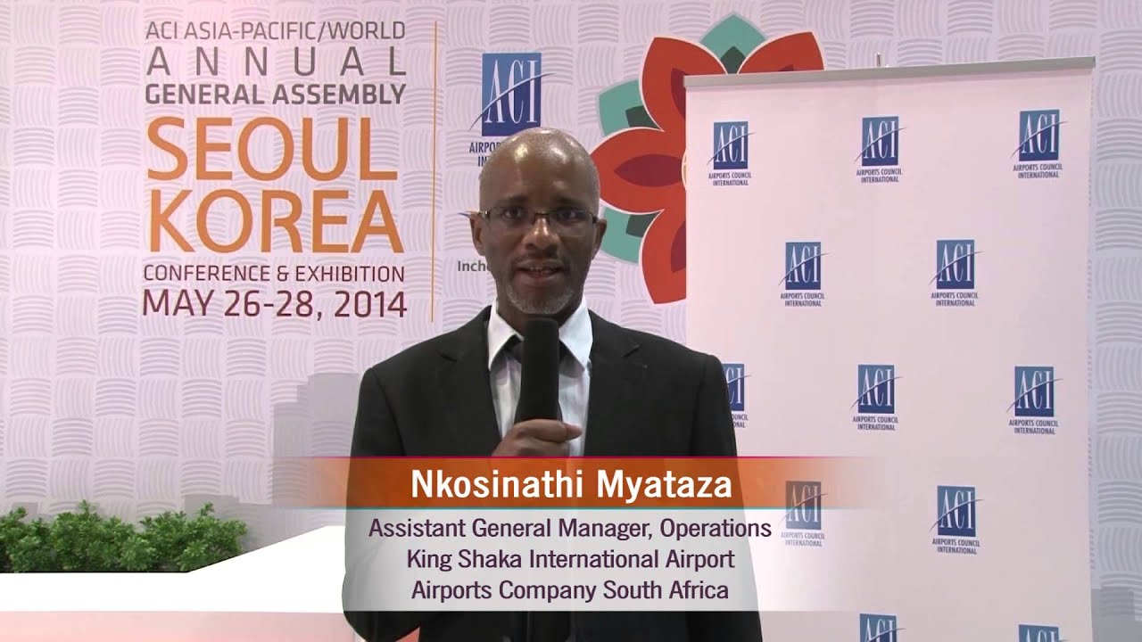 Nkosinathi Myataza, Assistant General Manager, Operations, King Shaka International Airport