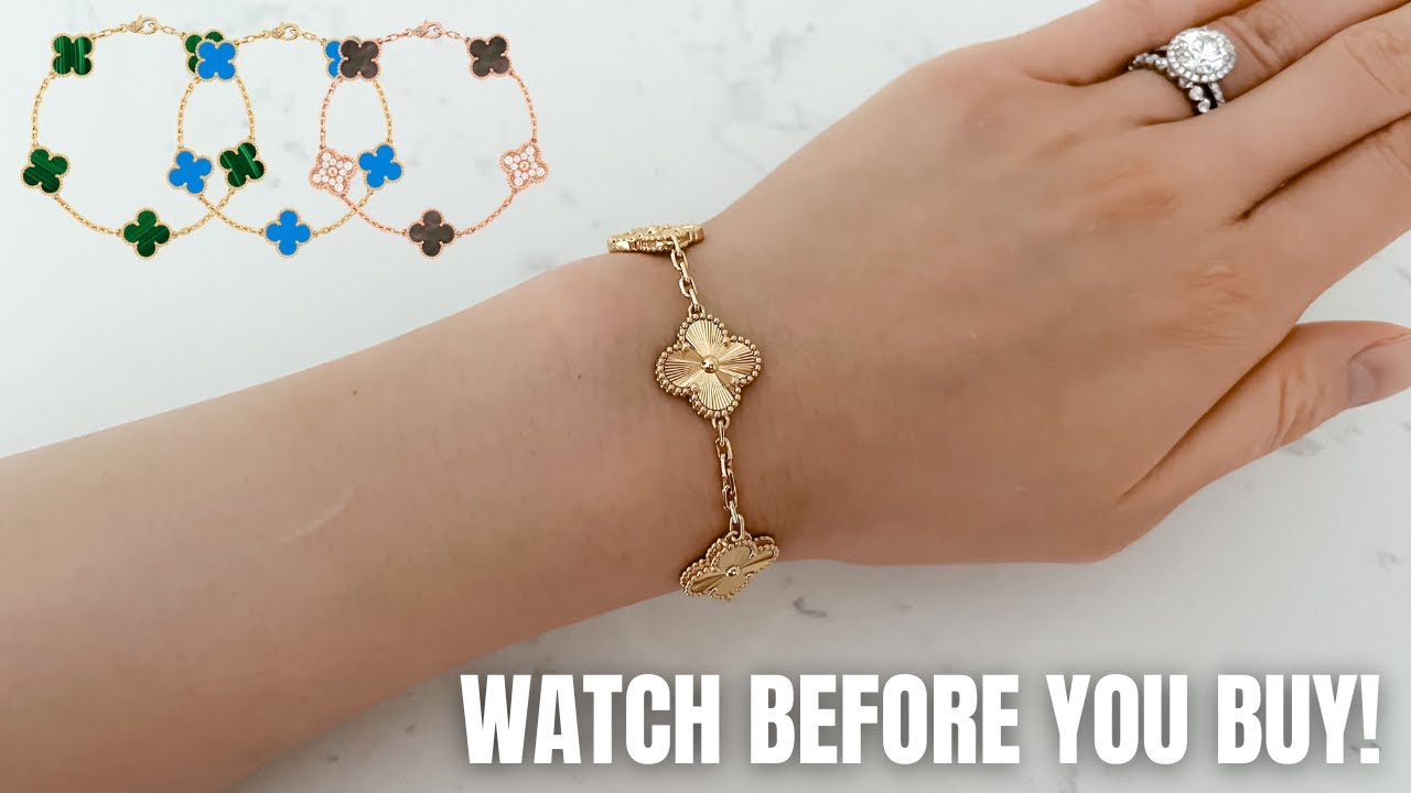 ПОЧЕМУ ВАМ *НЕ СТОИТ* ПОКУПАТЬ ВИНТАЖНЫЙ БРАСЛЕТ ALHAMBRA GUILLOCHE С 5 МОТИВАМИ ОТ VAN CLEEF & A...