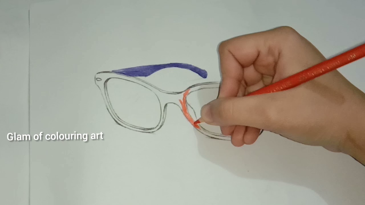 Colouring of colourful Glasses