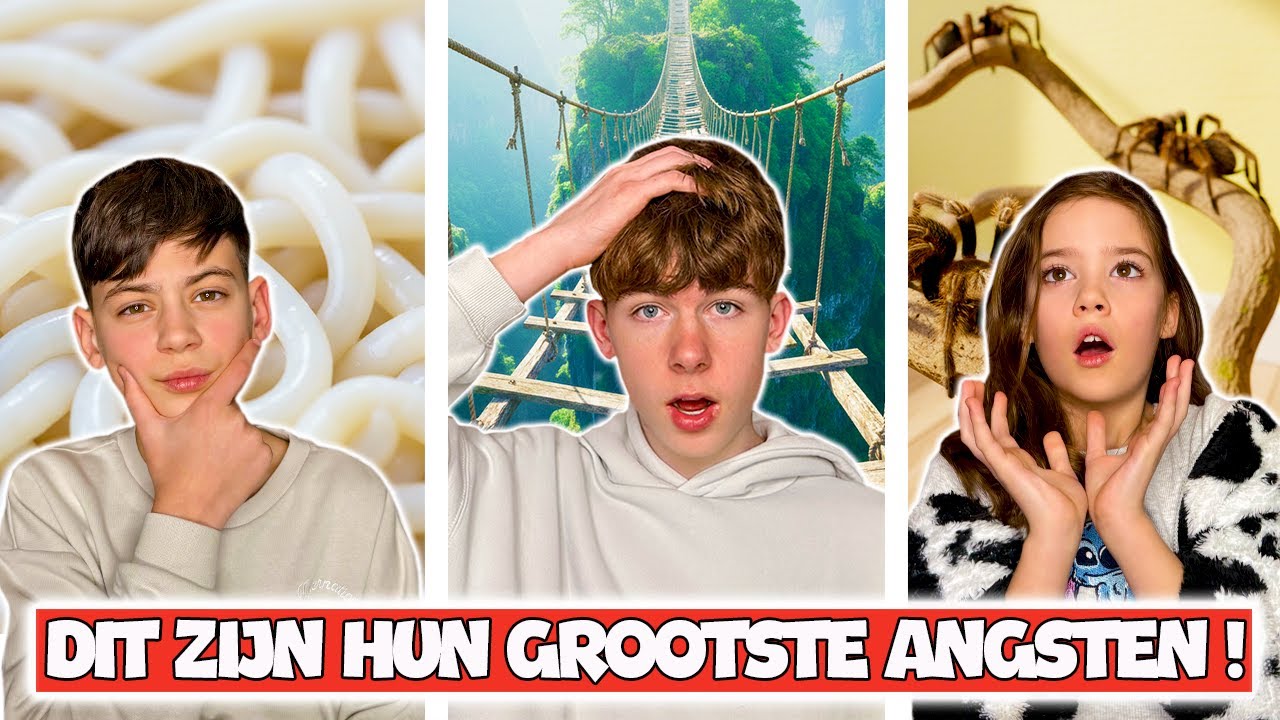 WIE GAAT ZIJN ANGST OVERWINNEN ?!? - De Bakkertjes #977