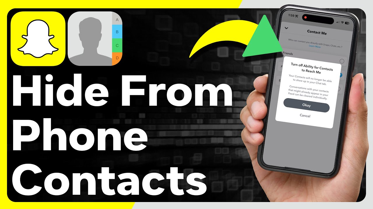 How To Stop Phone Contacts From Finding You On Snapchat