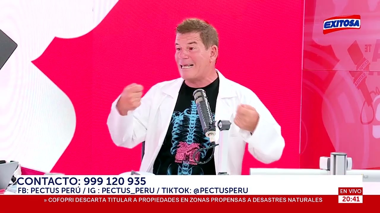 PECTUS EXCAVATUM Y CARINATUM LIMA PERU. ENTREVISTA EN EXITOSA