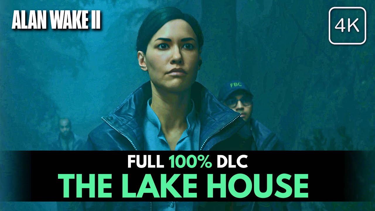 Alan Wake 2: The Lake House DLC - Full 100% PS5 Walkthrough (All Trophies & Lore Read) No Commentary