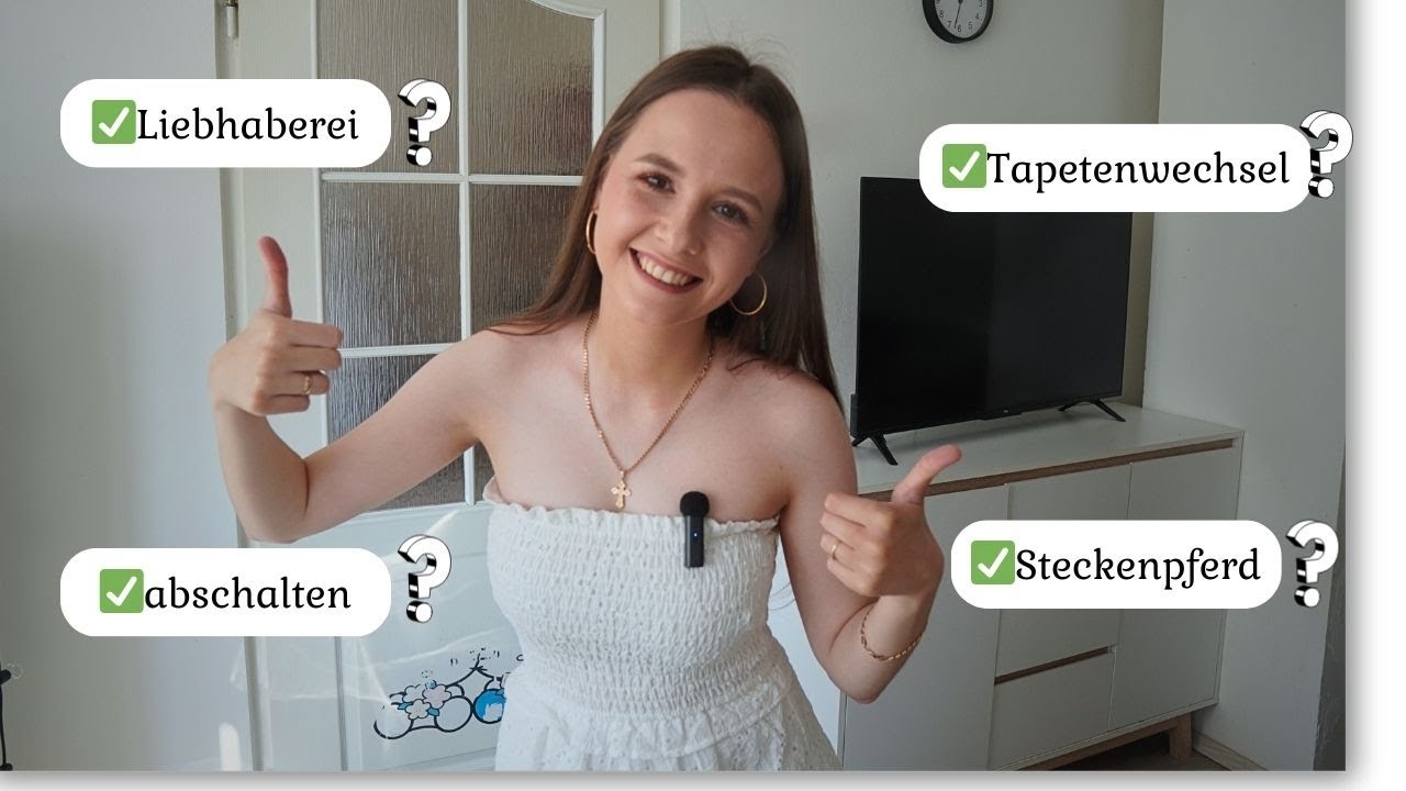 Wortschatz rund um das Thema 