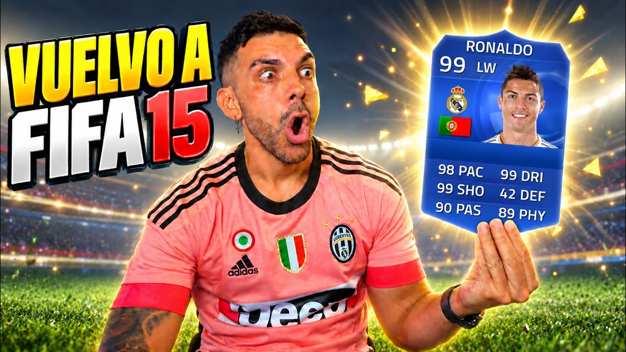 VUELVO A FIFA 15 !!!!