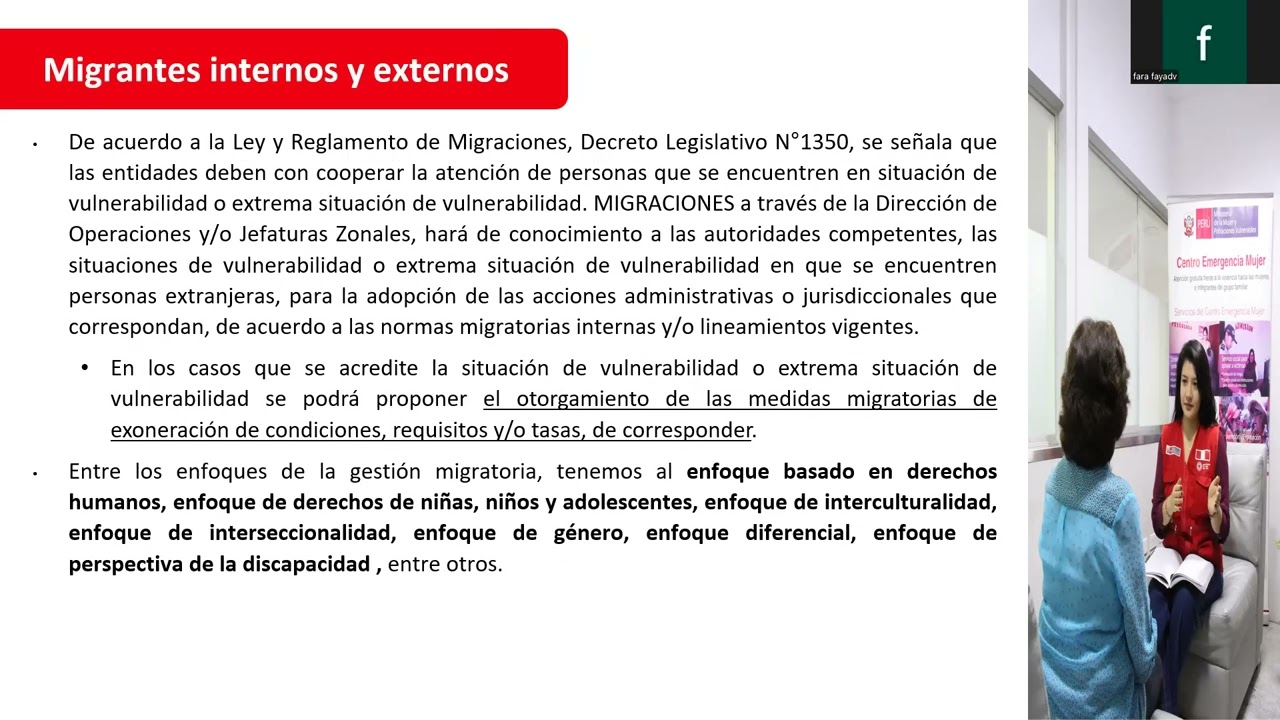 ATENCIÓN DE CASOS DE PERSONAS CON DISCAPACIDAD, MIGRANTES Y PERSONAS DESAPARECIDAS