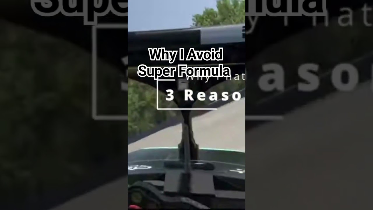 Why I Steer Clear of Super Formula - iRacing at Monza
