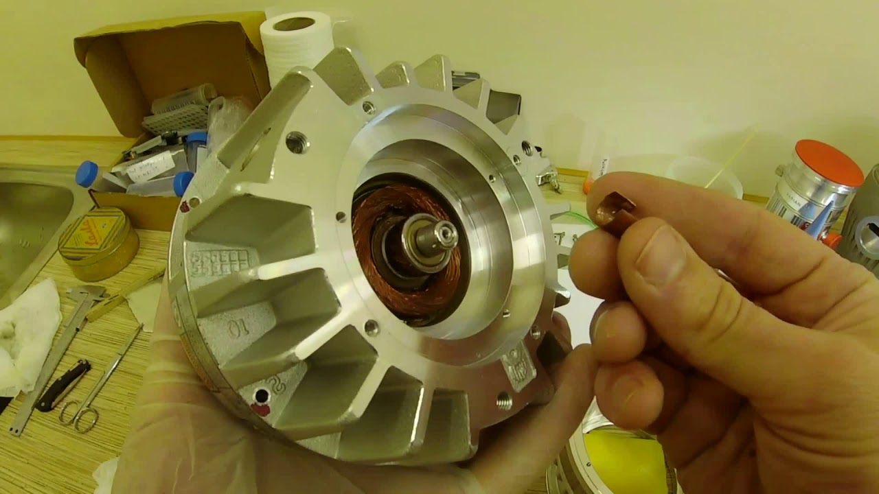 Bearings replacement in the Varian TV-301 turbopump