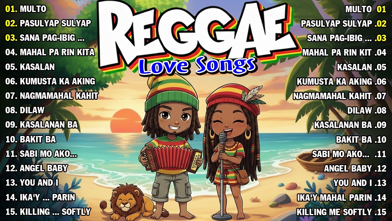 BEST RELAXING TAGALOG REGGAE LOVE MUSIC | TAGALOG OPM REGGAE SONGS 2026