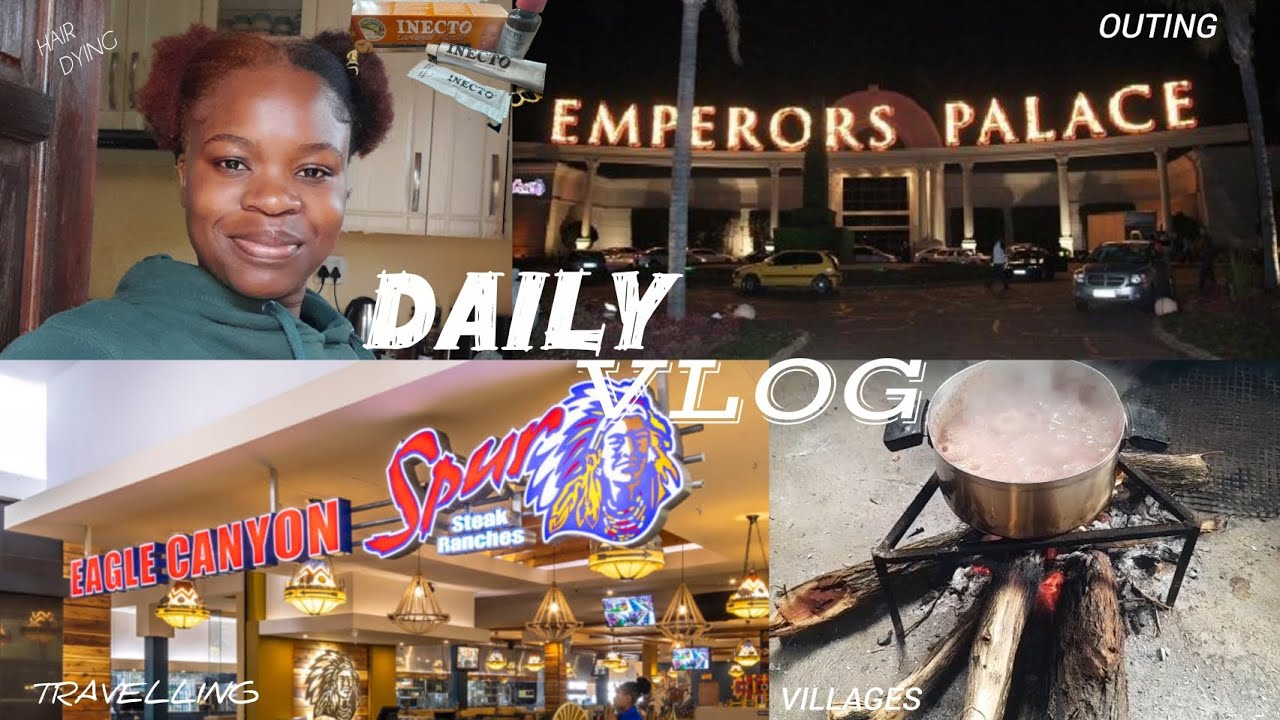 Emperors Palace❤️ Hair Dying | Spur | Traveling & more | South African YouTuber 