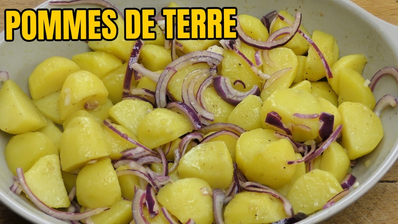 Salade chaude de pommes de terre | Recette saine, économique et rapide pour l’hiver