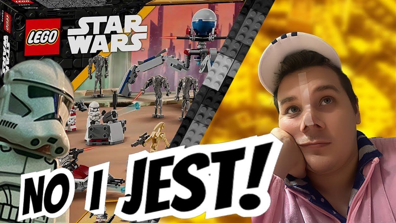 LEGO 2024! Star Wars Clone Trooper & Battle Droid Battle Pack 75372