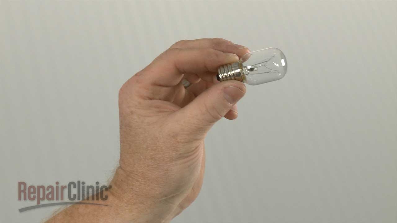 Whirlpool Microwave Replace Light Bulb, Bottom Panel #8206232A