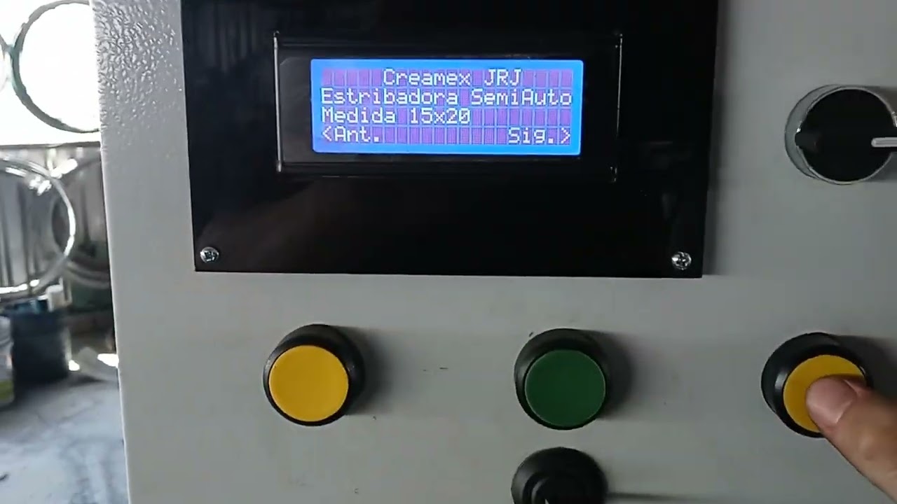 CREAMEX JRJ. Estribadora Semiautomatica CNC