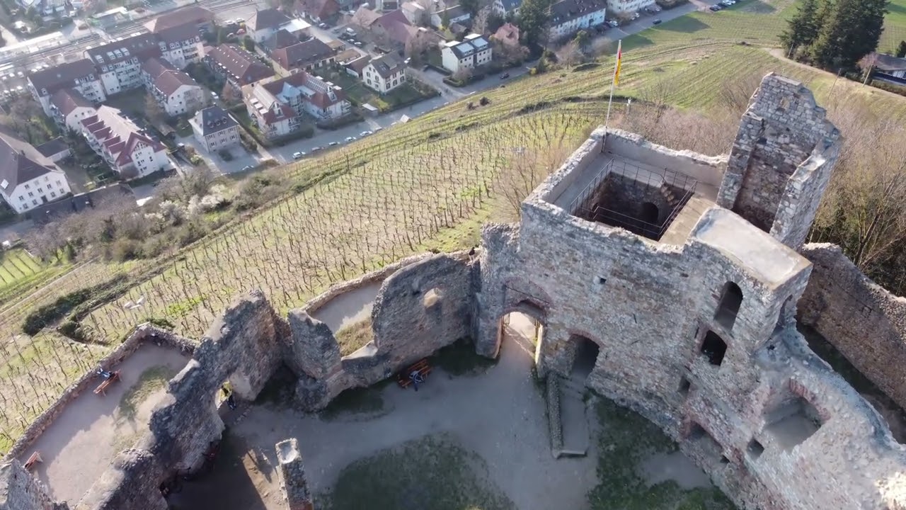 Ruines de Château à Staufen, en Forêt-Noire