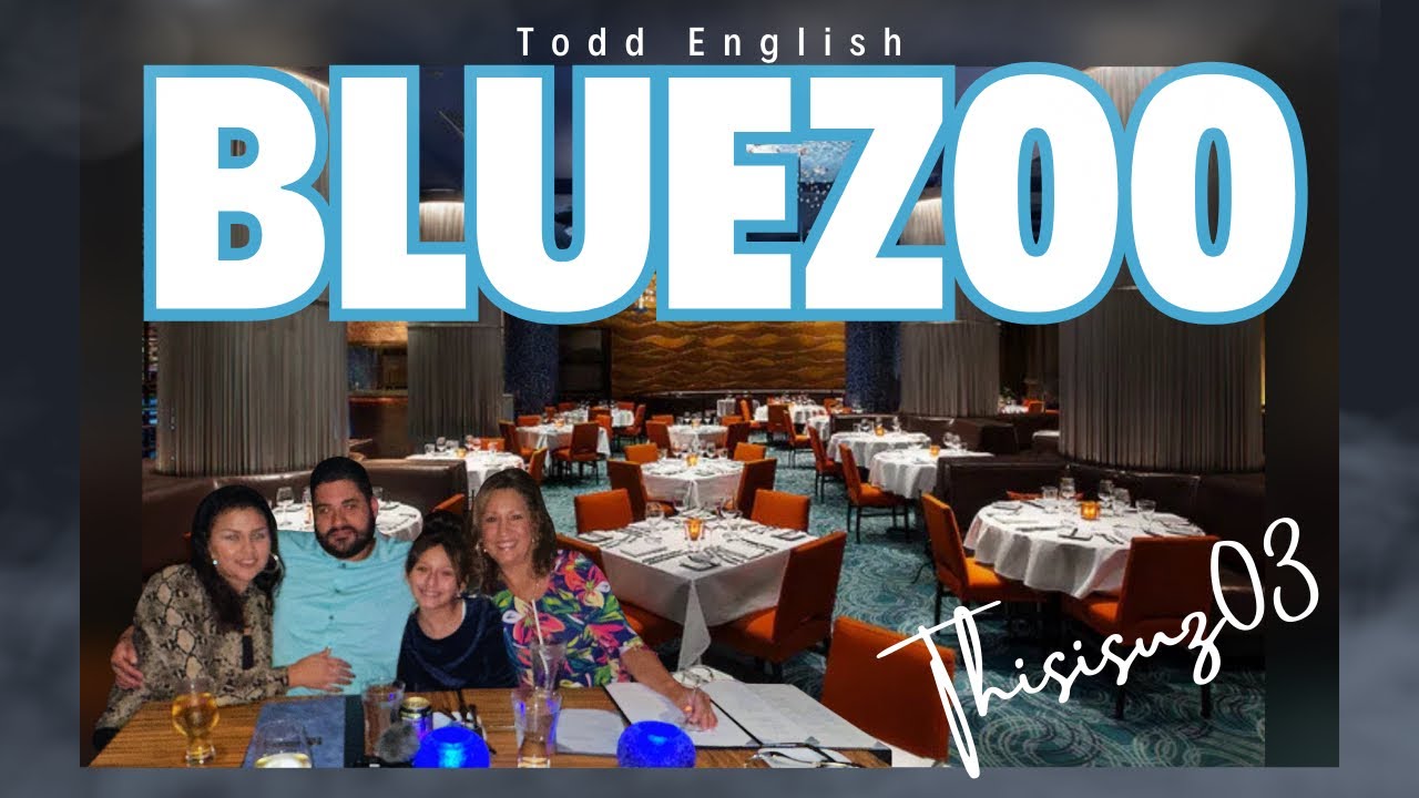 Todd English's BlueZoo! Swann and Dolphin Resort Disney World!