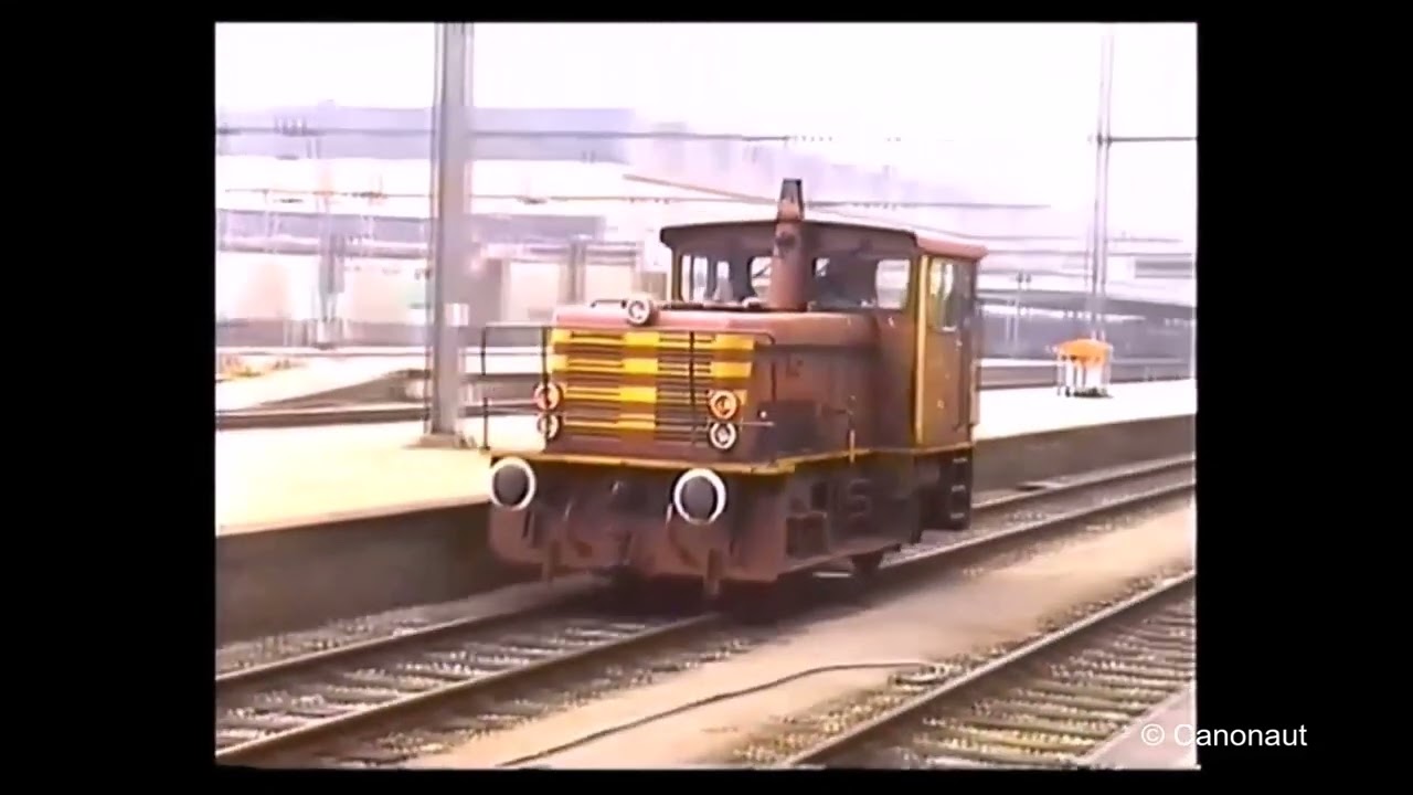 im analogen Archiv gekramt   Bahnhofsszenen vom Gare de Luxembourg 1997