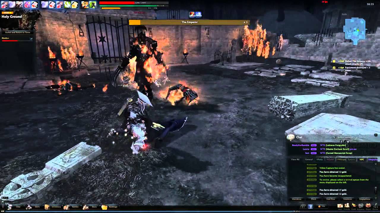 Ouzeltank - Vindictus EU - Holy Grounds with Kai