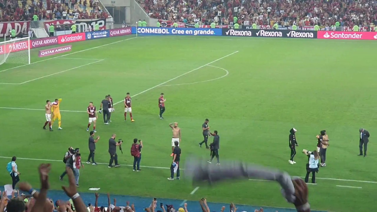 FLAMENGO 2x0 EMELEC QUE TORCIDA É ESSA 👏👏👏