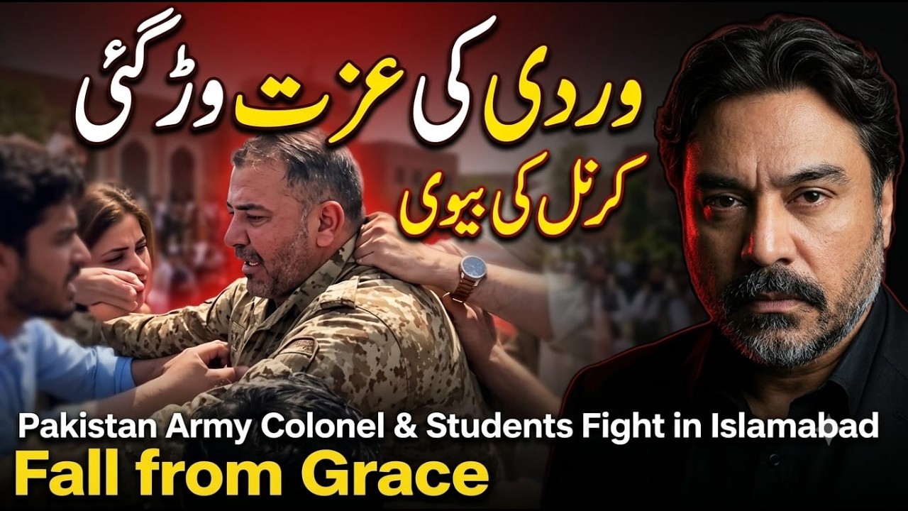 Army Colonel kon Hai? Karnal ki Biwi ka Chakar | Islamabad Viral Video | FALL FROM GRACE