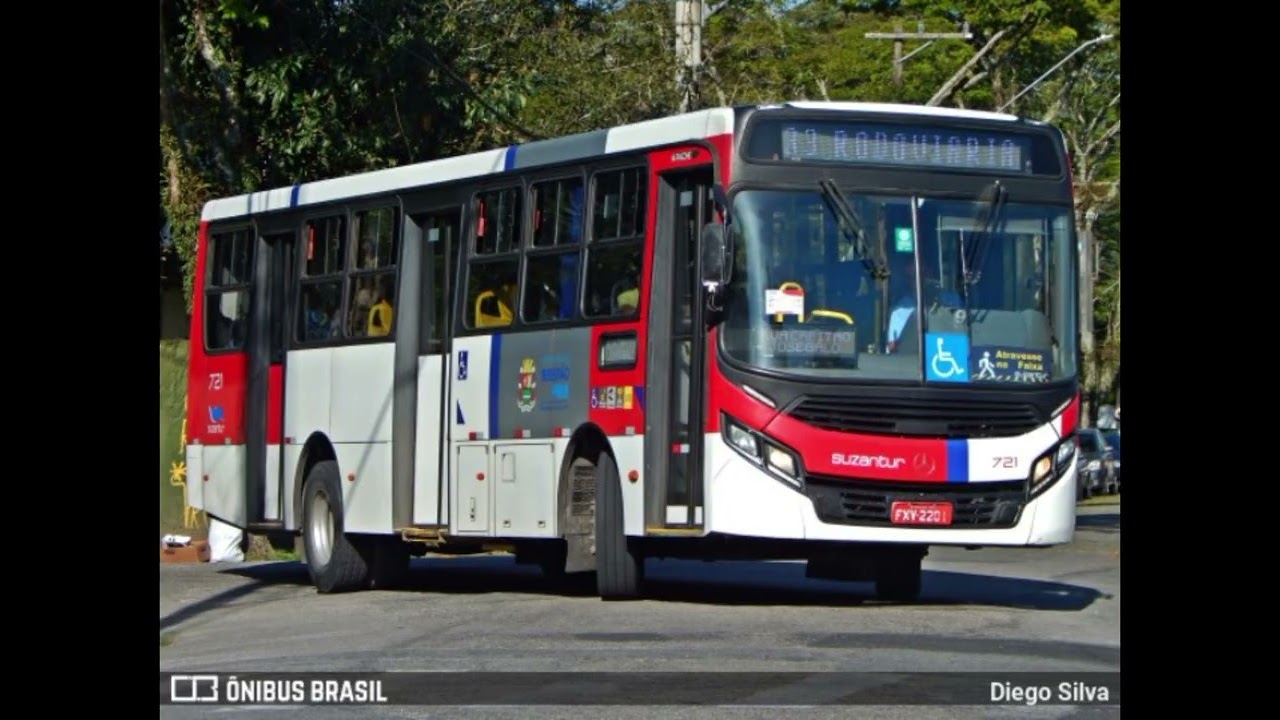 MOSTRANDO PREFIXOS DA SUZANTUR RIBEIRÃO PIRES PARTE 2 (2025/26 ATUALIZADO) CRÉDITOS: ÔNIBUS BRASIL