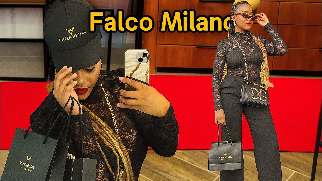 Falco Milano Sea Point Store Launch!   #grwm #trending #rissaandquan #russia 