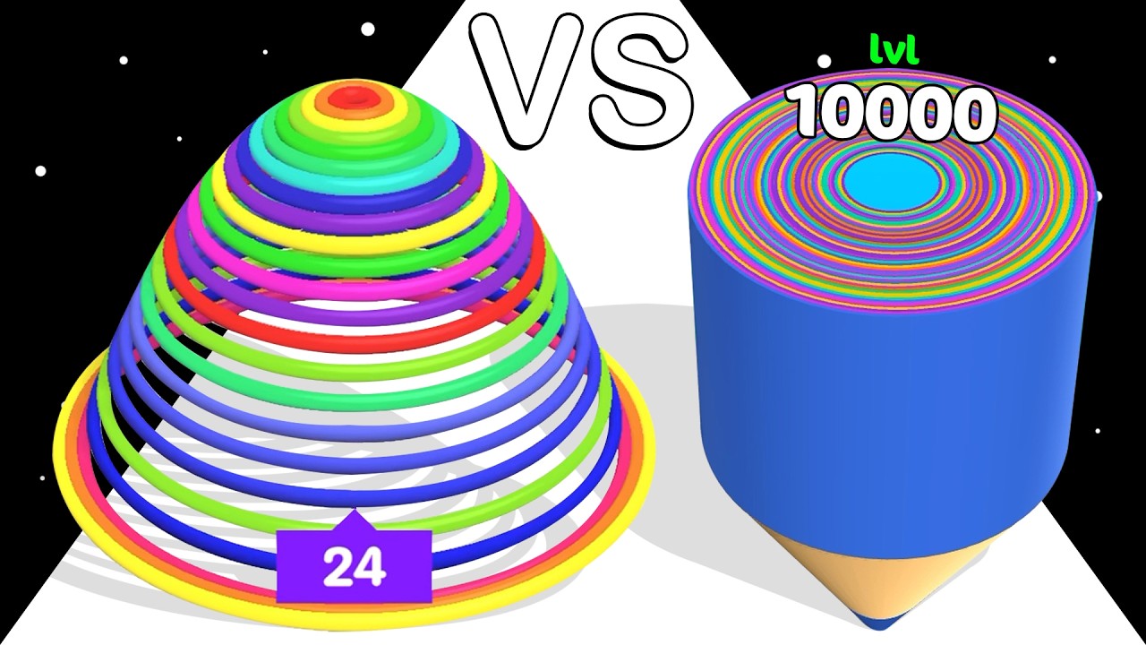 Wrapper Runner VS Circles Runner: ASMR Gameplay (Max Level)