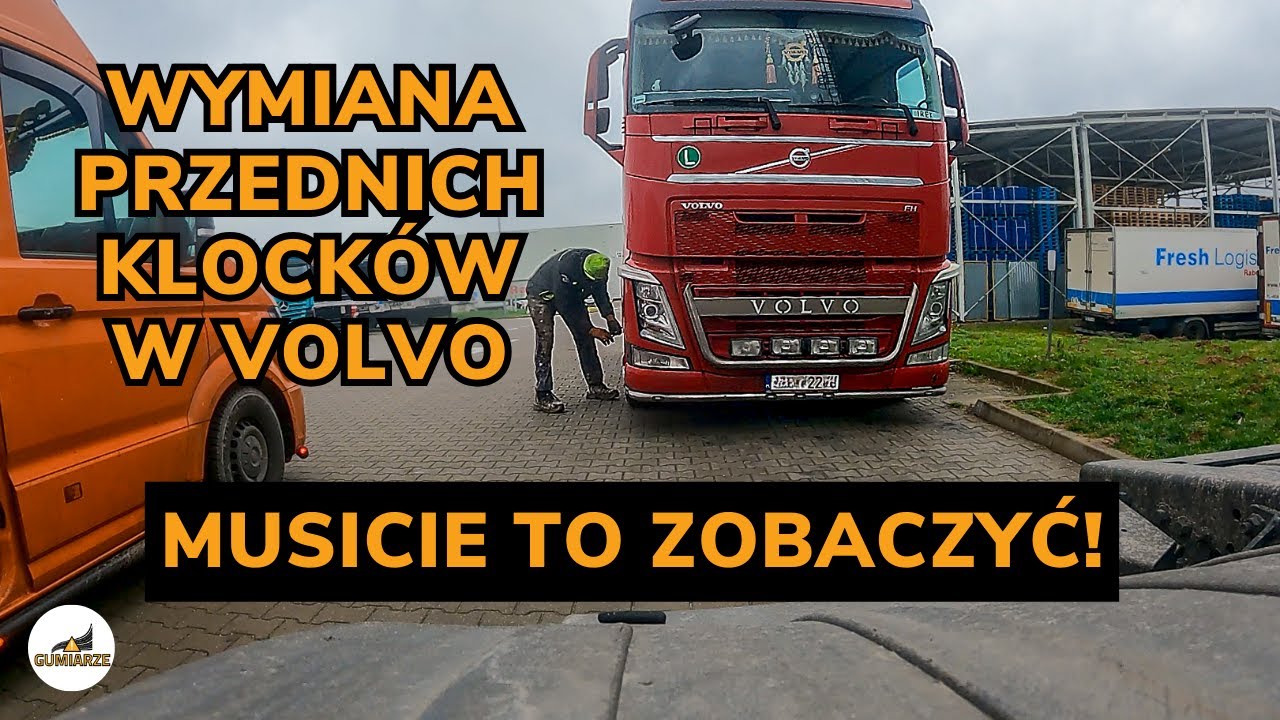 Wymiana przednich klocków w Volvo | Gumiarze, odcinek 116