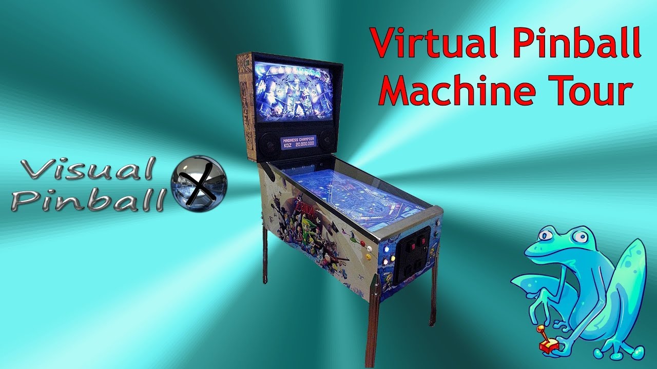 Virtual Pinball Machine Tour - Check out the virtual pinball machine I made!