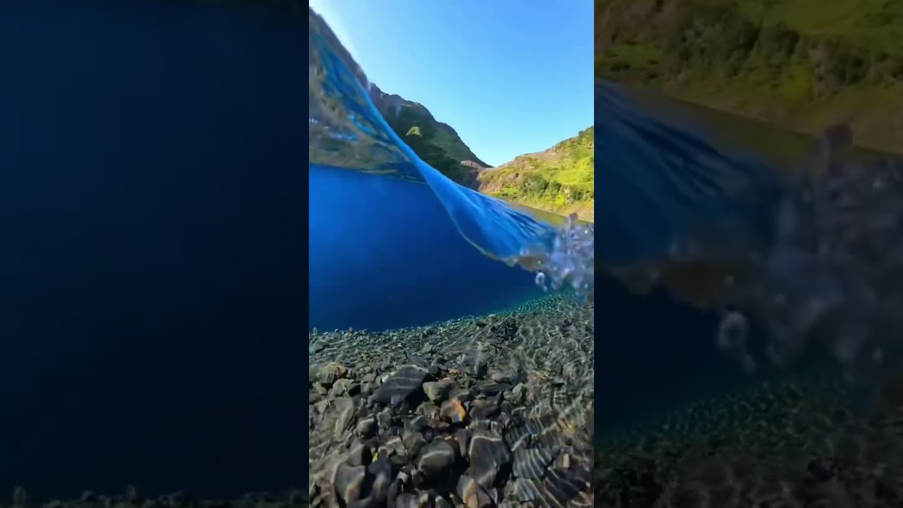 The most crystal-clear water to experience!