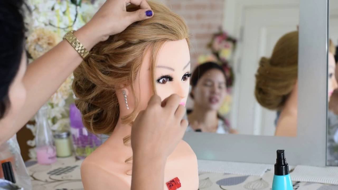#Easy #Hair #Gorgeous #Wedding  #Hairstyles #Updo #Messy #Curl  #braids #tutorial #hairdo #bride