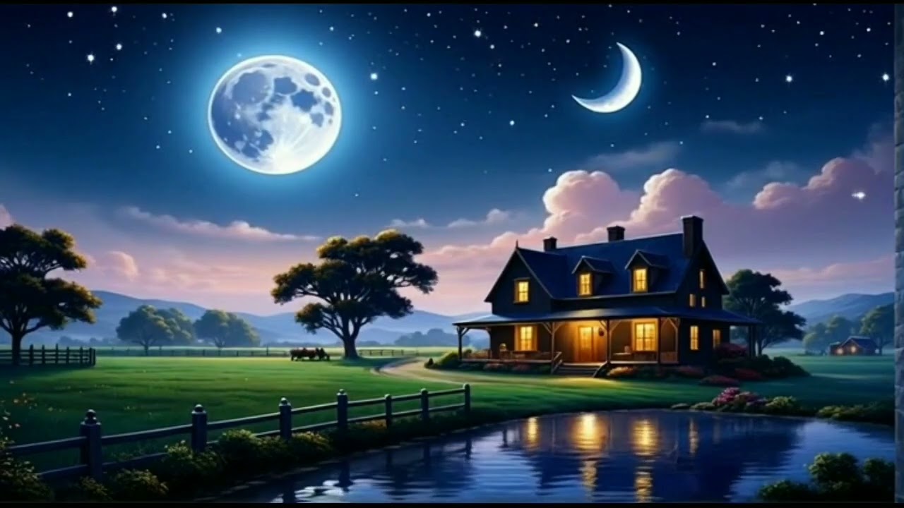 Moonlight Lake Serenity – Relaxing AI Sleep Music