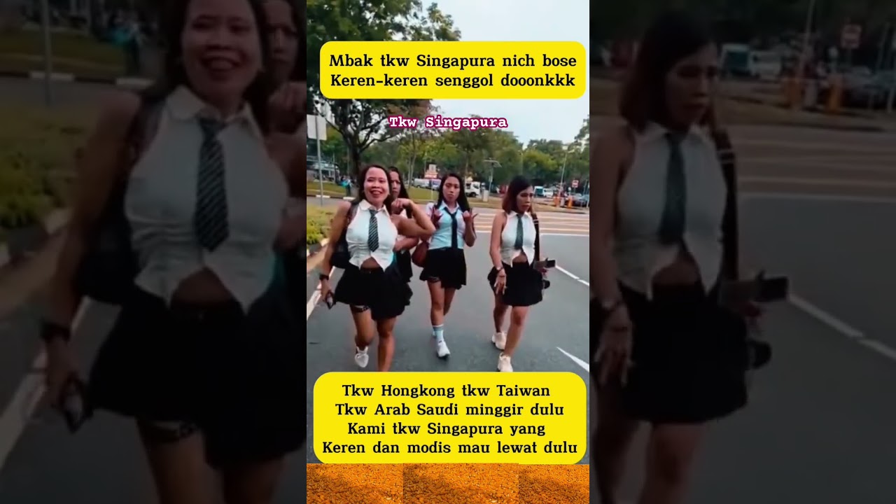 Tkw Singapura senggol donk 🤭 #tki #tkw #tkwsingapura #tkisingapore #tkwhongkong #tkwtaiwan