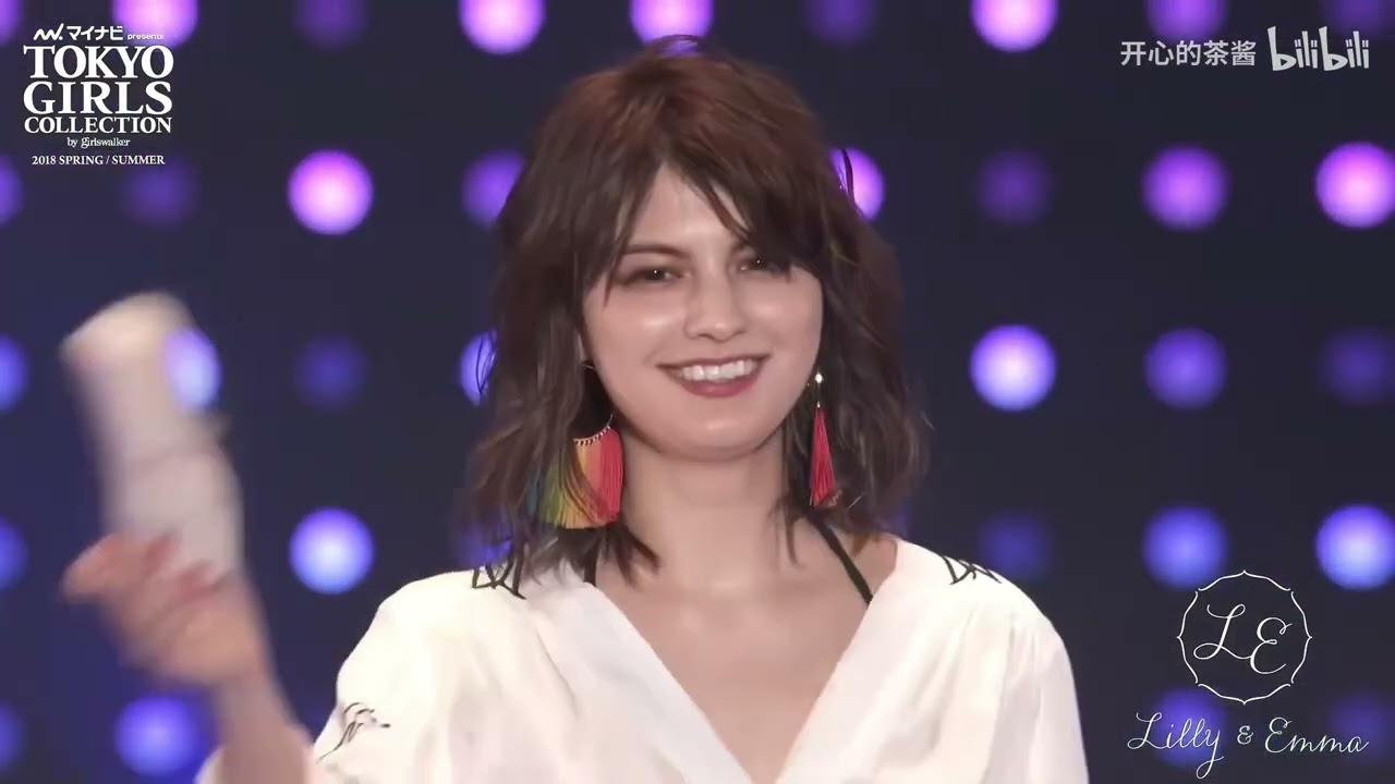 Popular mixed-race model from Japan.