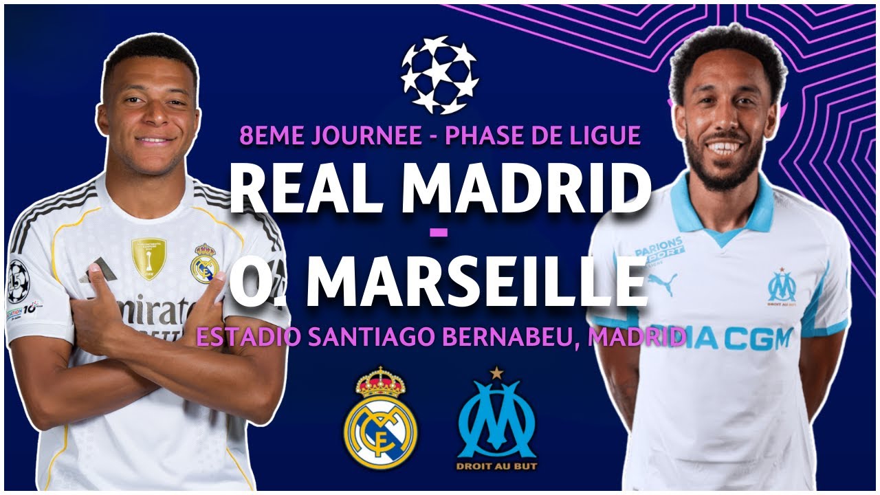 ⚽ REAL MADRID – OM : LE FINAL BOSS AU BERNABÉU 🏟️👑