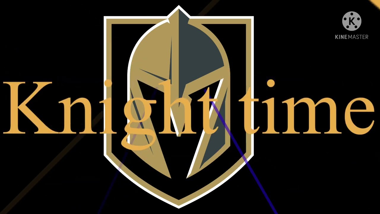 Vegas golden knights intro song w/ starting lineups knight helmet and light effects
