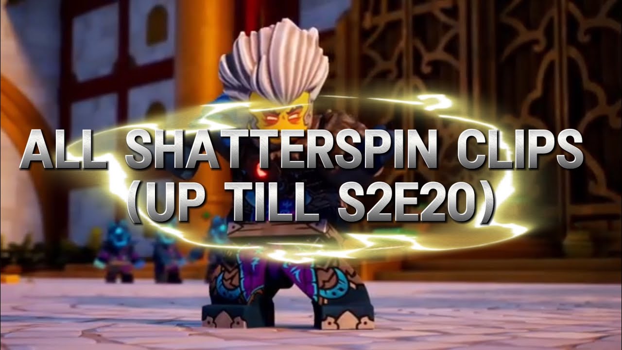 LEGO Ninjago Dragons Rising | ALL SHATTERSPIN SCENES (UPDATED)