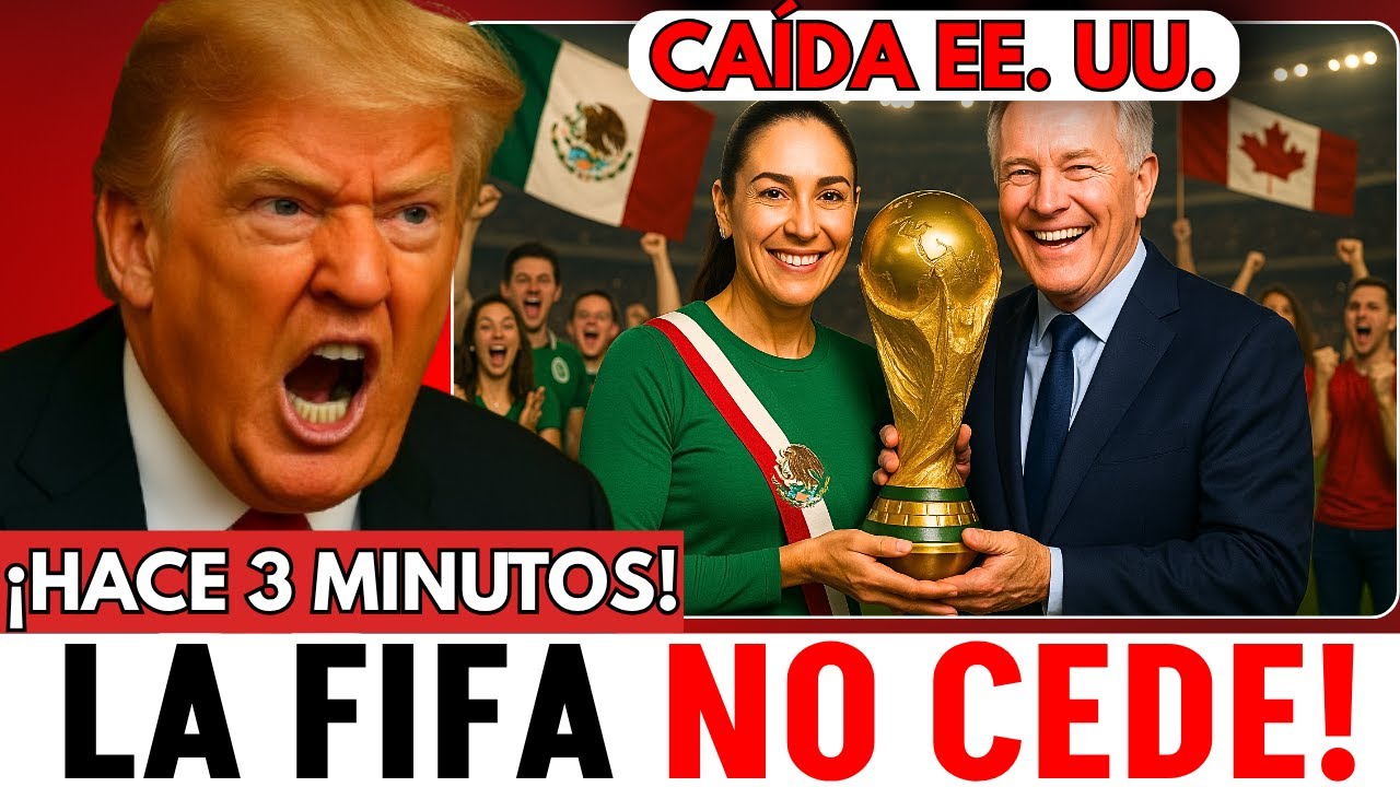 Golpe histórico en el Mundial 2026: Canadá y México desplazan a Estados Unidos
