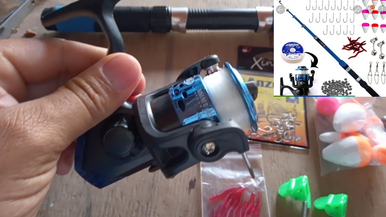 Kit de pesca da shopee será que vem tudo certinho mesmo?