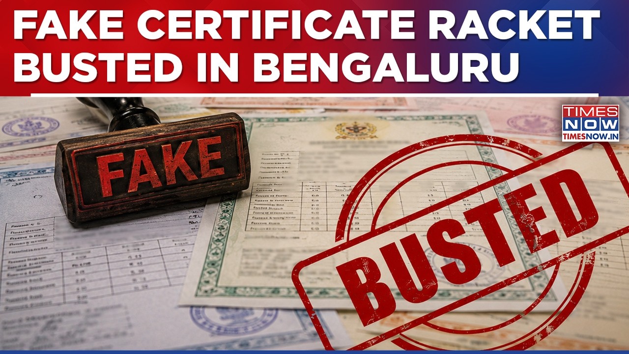 CCB Crackdowns on Fake Bengaluru Certificate Racket | Mastermind Raja Reddy Arrested | English News