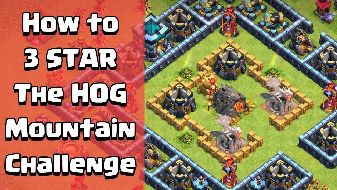 How to 3 Star HOG MOUNTAIN CHALLENGE in Clash of Clans