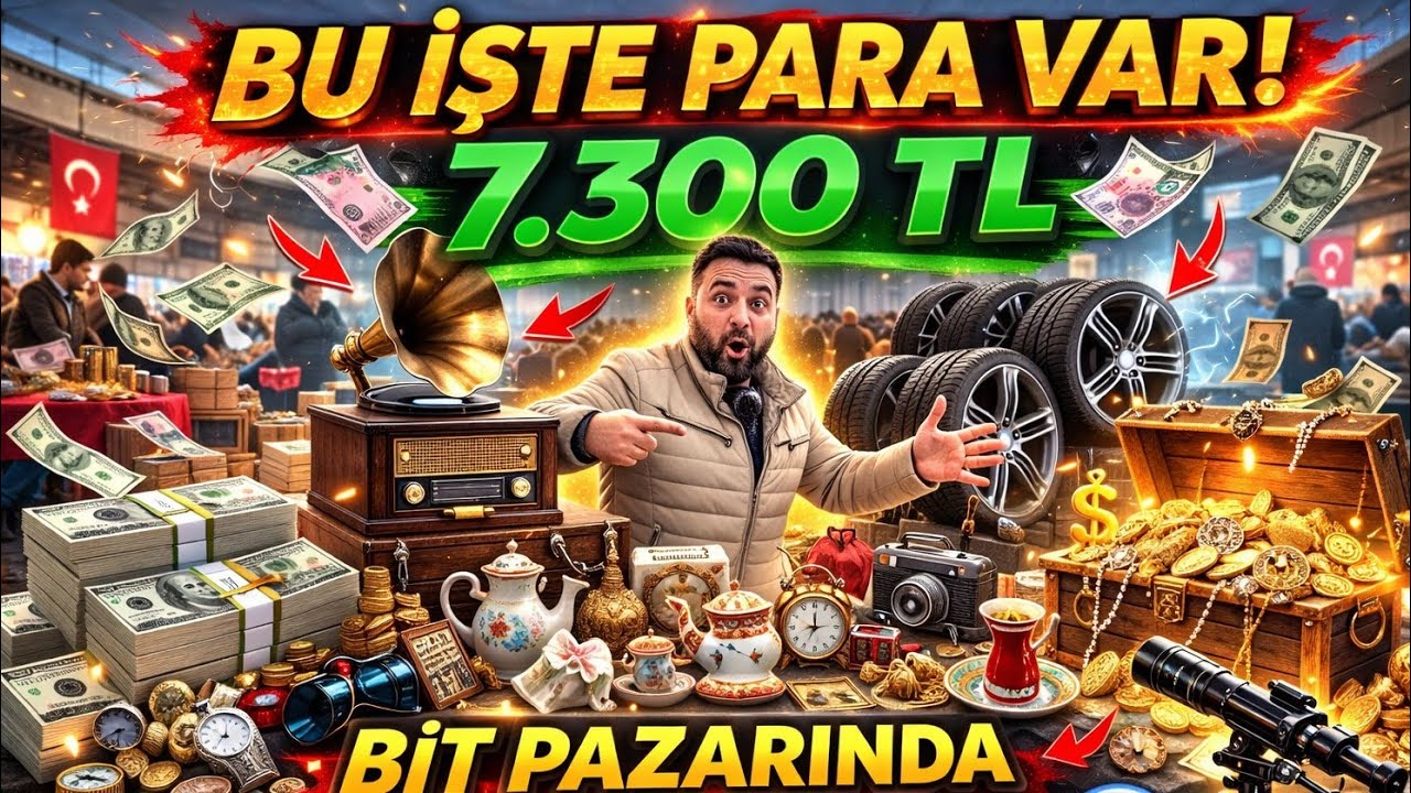 Bostanlı 2  El Pazarı 2 Saatte 7300 TL Kazanç #266