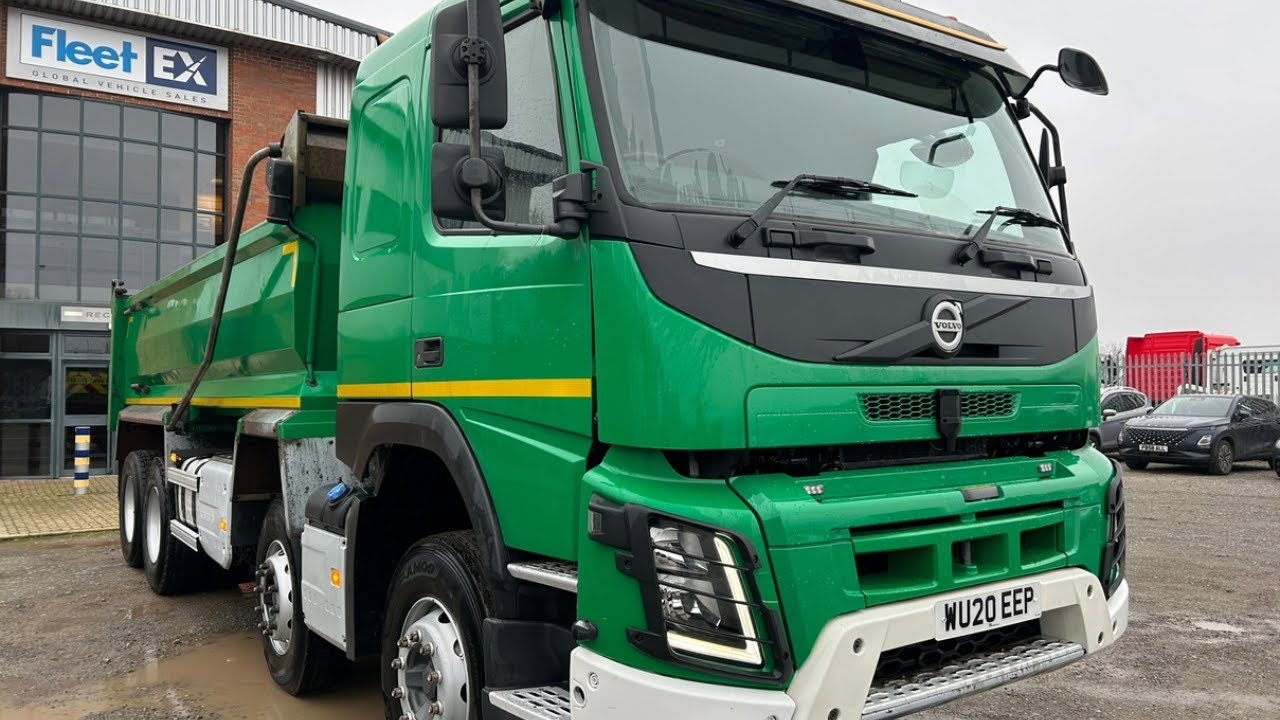 VOLVO FMX420 *EURO 6* 8X4 STEEL TIPPER 2020 - WU20 EEP
